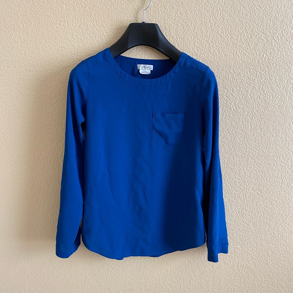 Van Heusen Electric Blue Top